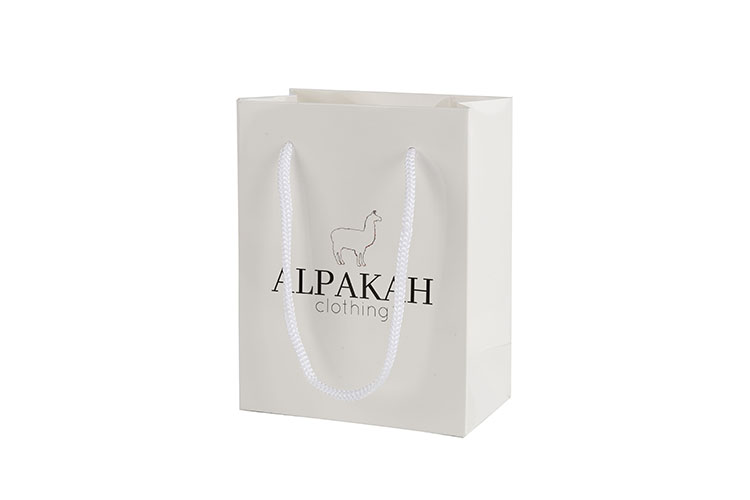 High Quality Beautiful Cosmetic Clothing Shopping Packaging Paper Custom Gift Bags(图2)