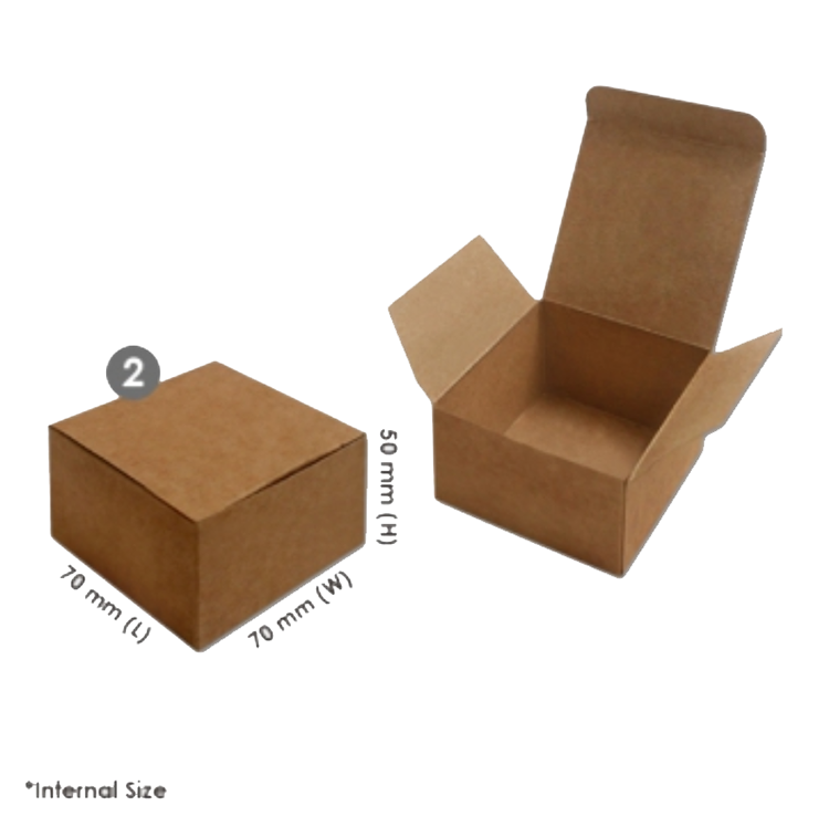 Cheap Custom Logo Color Printed Reverse Tuck End Brown Kraft Paper Packaging Box(图2)