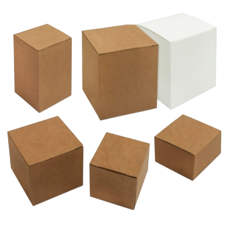Cheap Custom Logo Color Printed Reverse Tuck End Brown Kraft Paper Packaging Box(图6)
