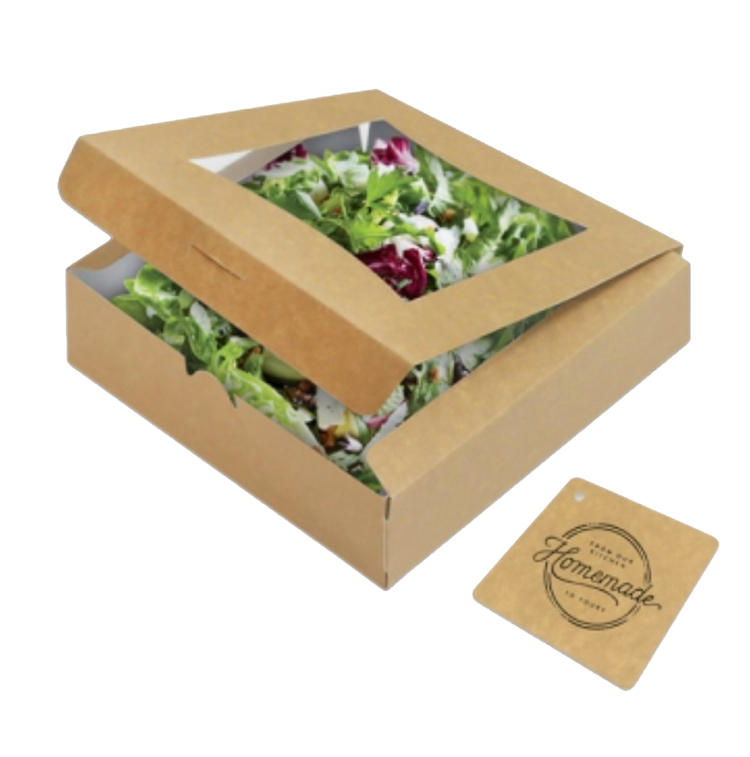 Customizable Kraft Cardboard Food Delivery Box(图1)