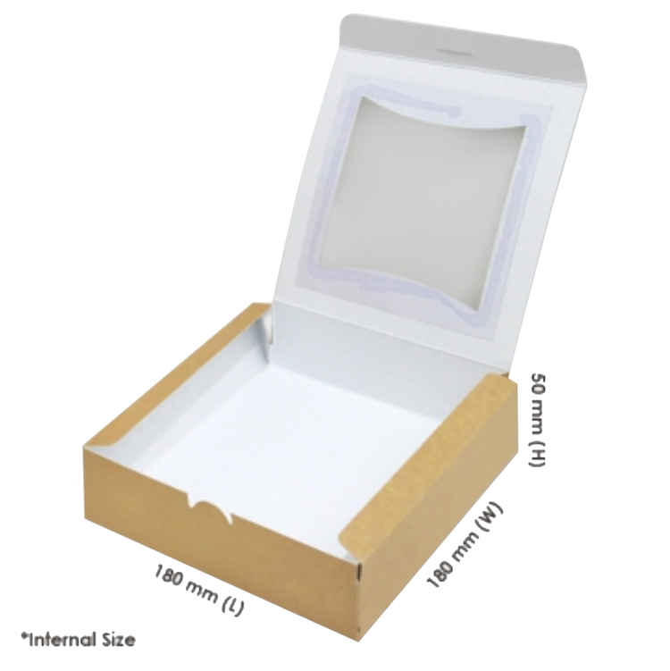 Customizable Kraft Cardboard Food Delivery Box(图2)