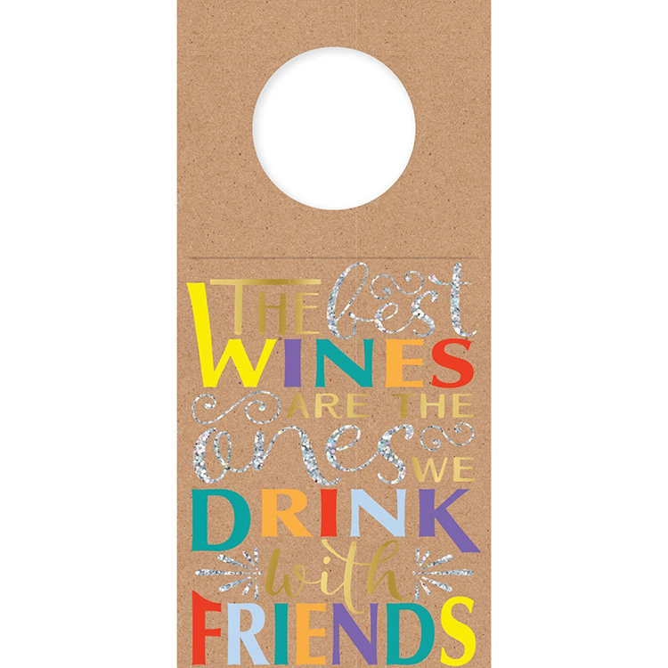 Personalised Custom Handmade Paper Wine Bottle Kraft Gift Tags(图6)