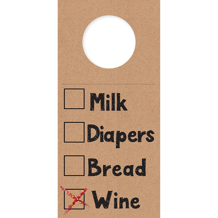 Personalised Custom Handmade Paper Wine Bottle Kraft Gift Tags(图7)