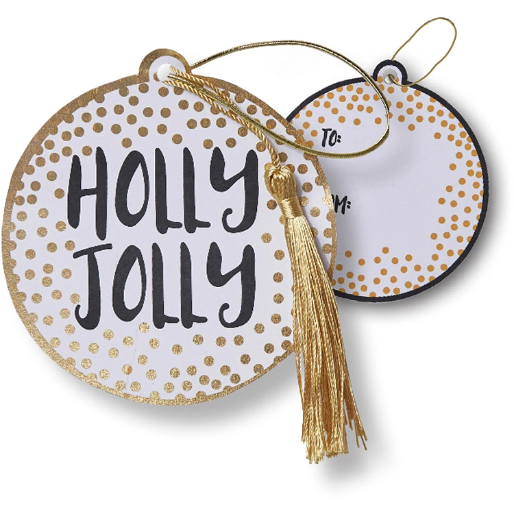 Wholesale Brand Wedding Holiday Hang Tag Gift Tag Cloth Garment Paper Tag With Logo(图4)