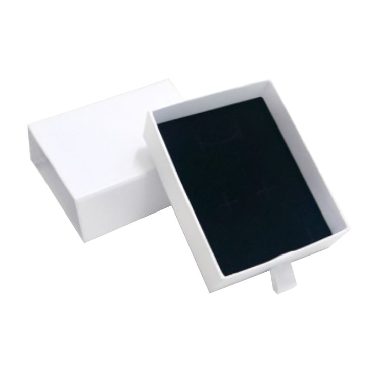 Custom Printed Small Packaging Sliding jewelry Kraft paper Drawer Box(图5)
