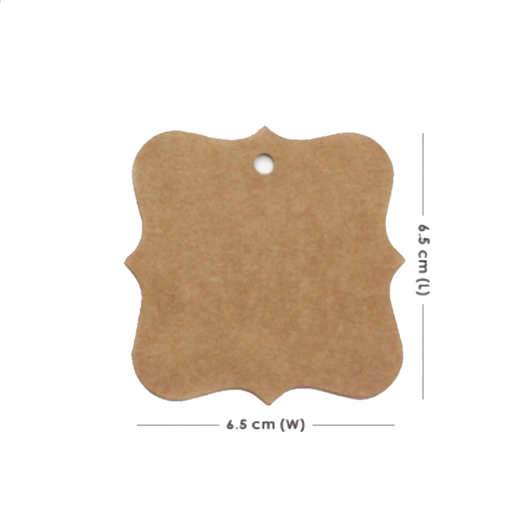 Wholesale Brown Hang Cloth Tag Custom Kraft Paper Christmas Gift Tag(图3)