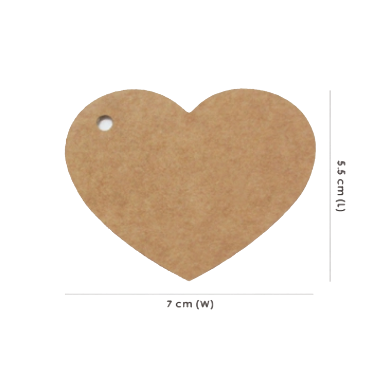 Wholesale Brown Hang Cloth Tag Custom Kraft Paper Christmas Gift Tag(图1)