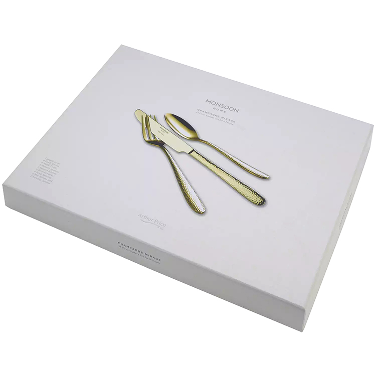 Beautiful Customize Surprise Folding Paper Box White Gift Box Packaging With Ribbon(图2)