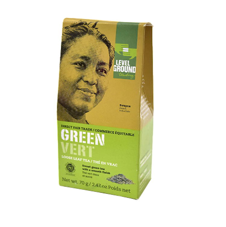 Green Loose Leaf Tea Box