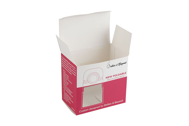 Wholesale Custom Folding White Paper Product Box Cusmetics Tuck Boxes(图3)