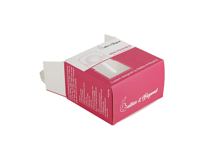 Wholesale Custom Folding White Paper Product Box Cusmetics Tuck Boxes(图5)