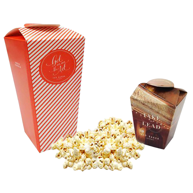 New Paper Food Retail Packages Custom Boxes Pop Corn Box For Popcorn(图2)