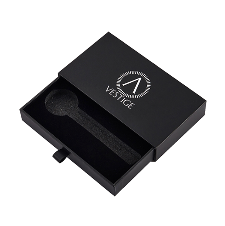 Drawer Style Black Watch Box with Insert(图3)