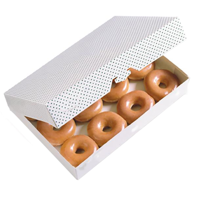Wholesale Custom Paper Retail Doughnuts Package Box Packaging Box For Donuts(图2)