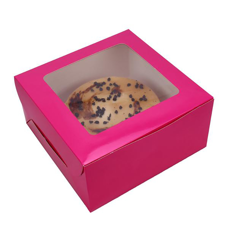 Wholesale Custom Paper Retail Doughnuts Package Box Packaging Box For Donuts(图1)