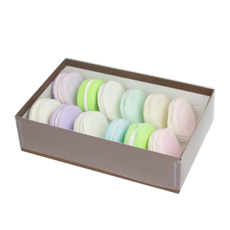 Hot Retail Macaron Packaging Luxury Custom Paper Macaron Boxes(图4)
