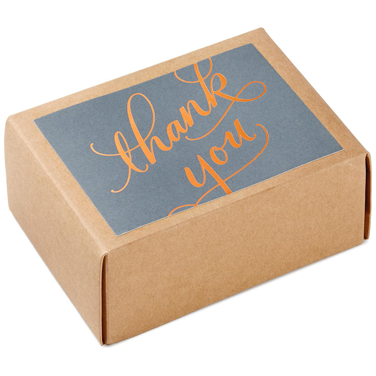 Sold manufacturers direct custom pattern carton thank you box custom(图3)