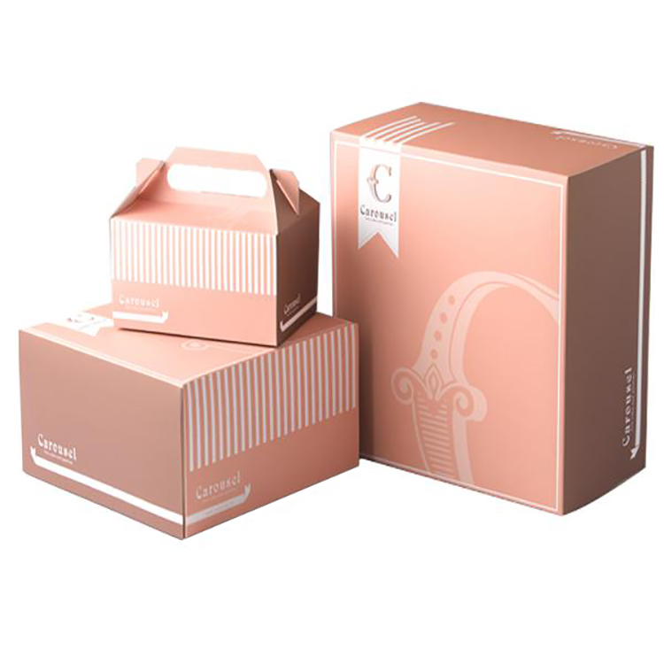 Unique Luxury Birthday Wedding Cake Package Paper Packaging Boxes For Cakes(图4)