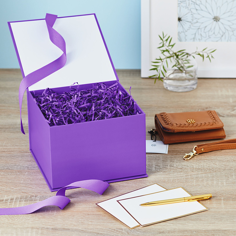Wholesale custom luxury paper cardboard ribbon gift box(图3)