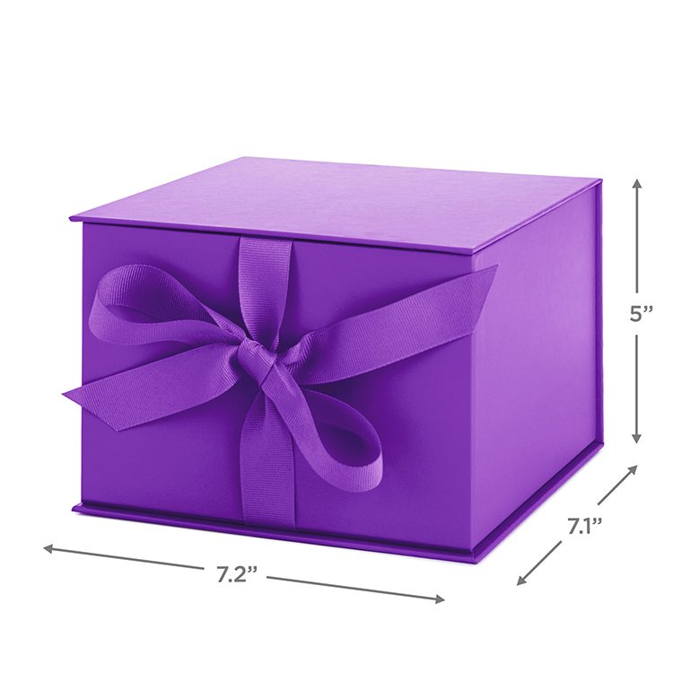 Wholesale custom luxury paper cardboard ribbon gift box(图4)