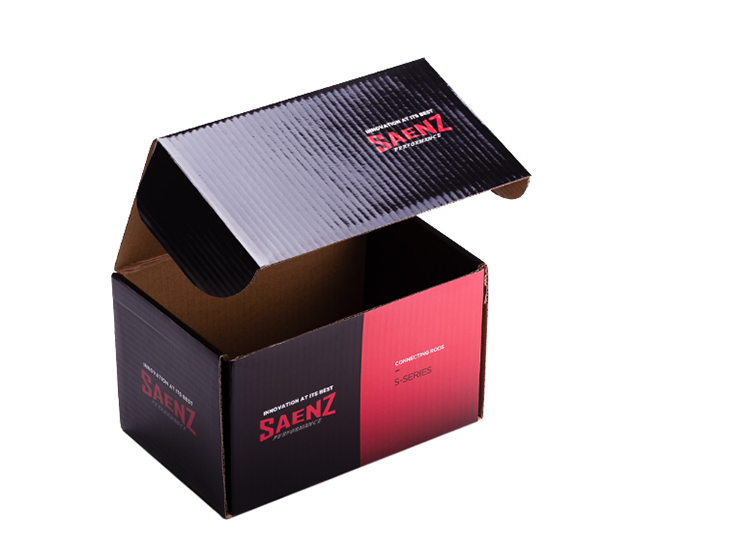 Custom Folding Corrugated Cardboard Electronic Packaging Car Accessory Packing Box