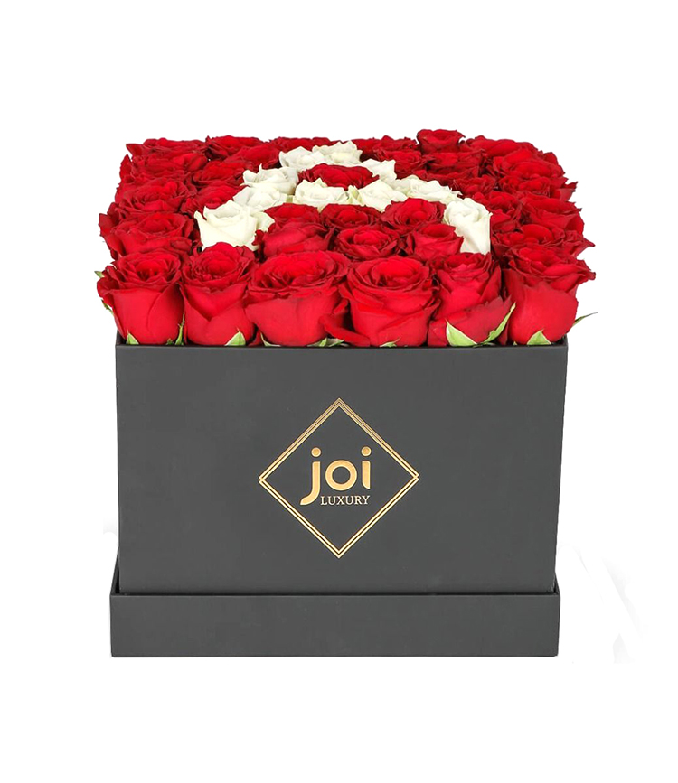 Handmade Square Preserved Flower Packaging Custom Luxury Customized Flower Hat Box With Lid(图2)