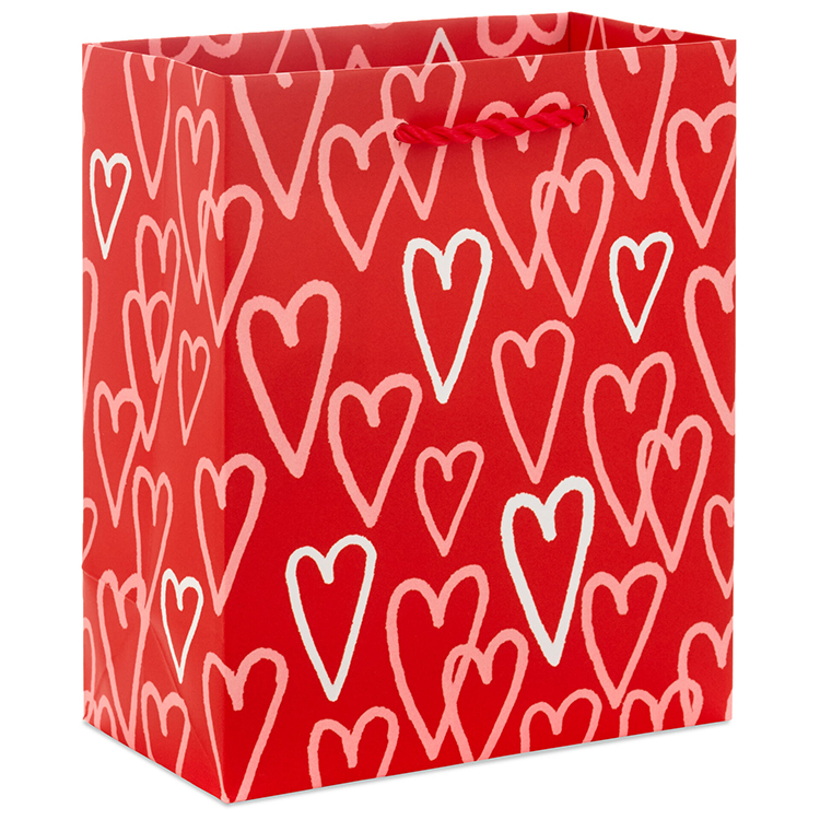 Valentines Day hot sales of hot style love design exquisite gift box gift bag custom(图2)