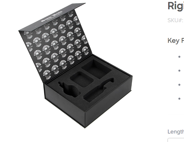 Hot-sell Rigid Custom Size Boite Magnetique Gift Boxes Top Bottom Magnet Gift Box(图1)