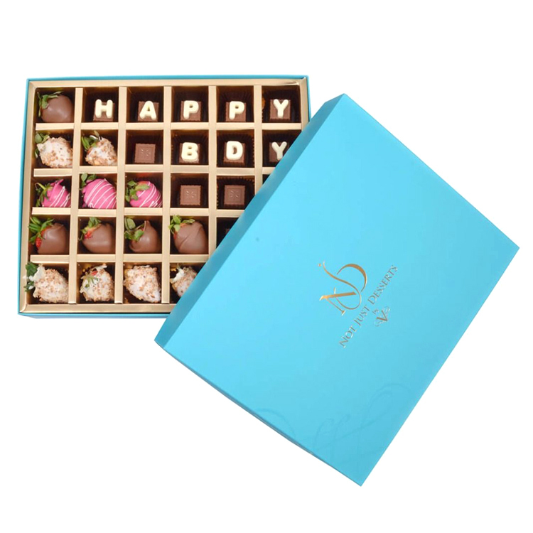 2021 Hot Sales Paper Rigid Strawberries Packaging Box Chocolate Gift Boxes(图6)