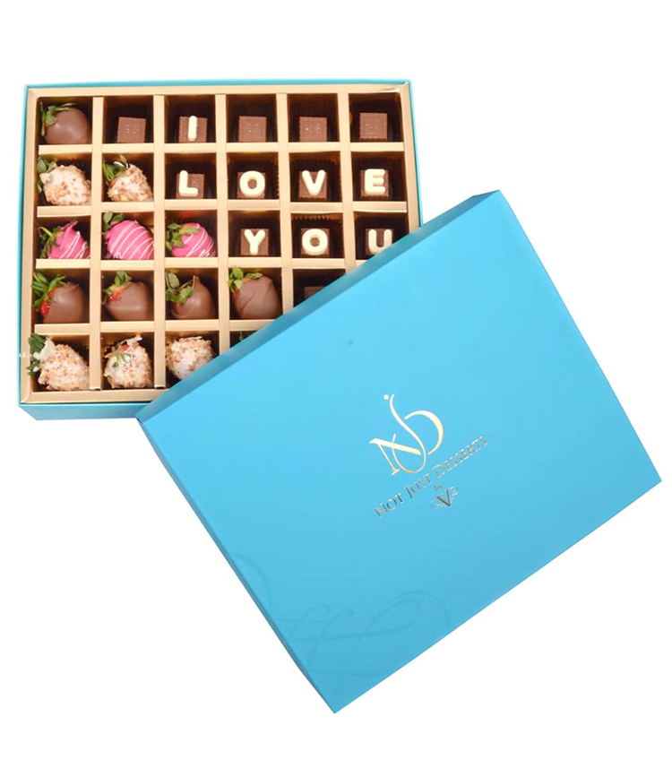 2021 Hot Sales Paper Rigid Strawberries Packaging Box Chocolate Gift Boxes(图5)