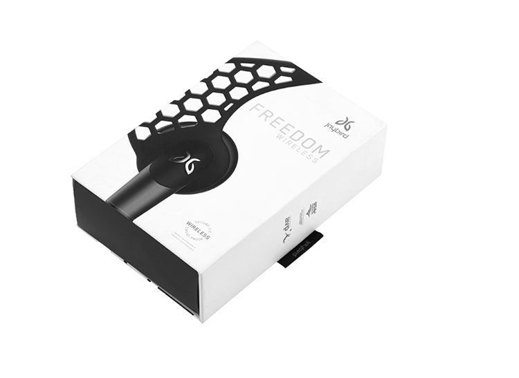 Customized Rigid Magnetic Flip Closure Custom Gift Packaging Earphone Gift Box(图1)