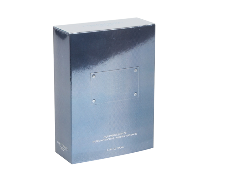 High Quality Perfume Bottle Paper Box Custom Luxury Perfume Box Packaging(图1)