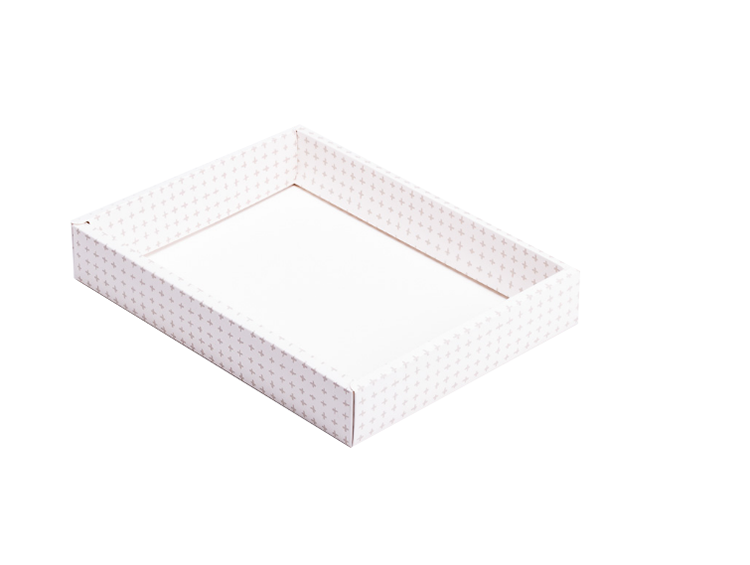 High End White Cardboard Slide Makeup Cosmetic Gift Packaging Box Custom Drawer Paper Box(图2)