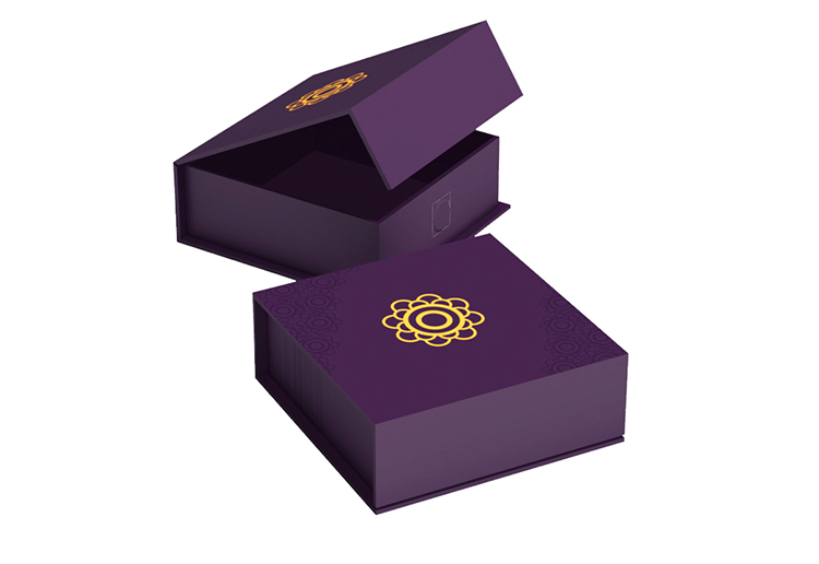 China factory wholesale cardboard jewelry box hinge custom logo jewelry box packaging(图2)