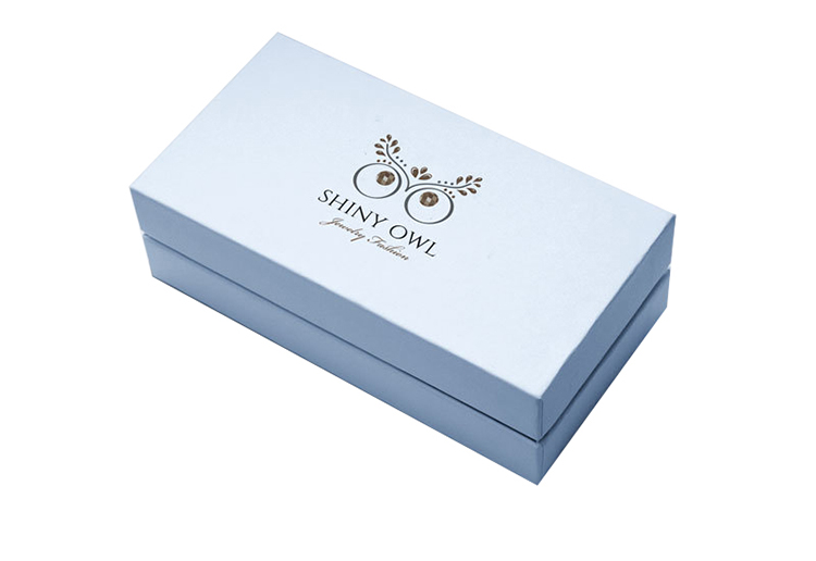 China factory wholesale cardboard jewelry box hinge custom logo jewelry box packaging(图1)