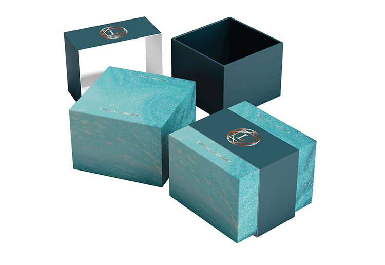 China factory wholesale cardboard jewelry box hinge custom logo jewelry box packaging(图4)