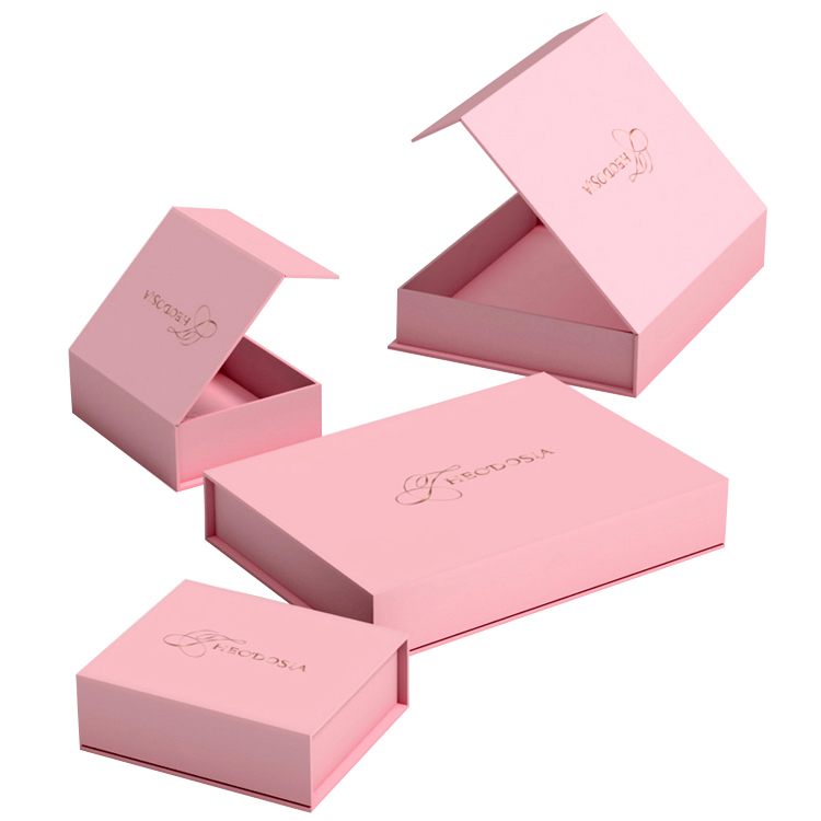China factory wholesale cardboard jewelry box hinge custom logo jewelry box packaging(图7)