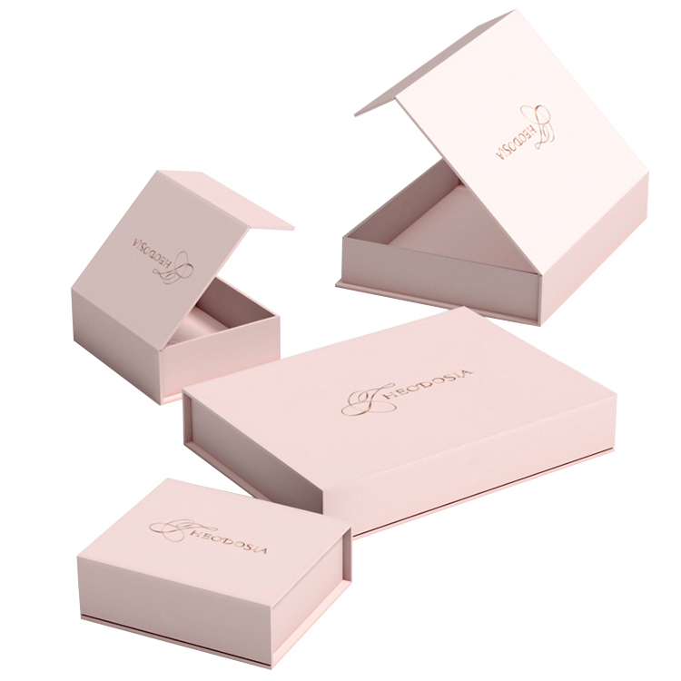 China factory wholesale cardboard jewelry box hinge custom logo jewelry box packaging(图8)