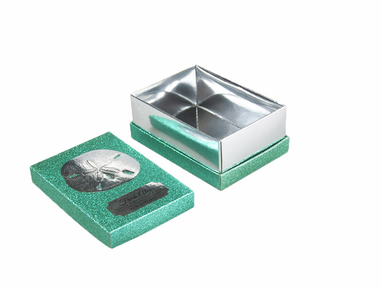 Luxury Custom Rigid Lipstick Gift Box Glitter Packaging Boxes Box With Lid(图2)