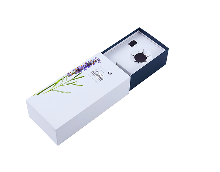 Cardboard Candle Set In Push Type Style Custom Drawer Storage Gift Box(图2)
