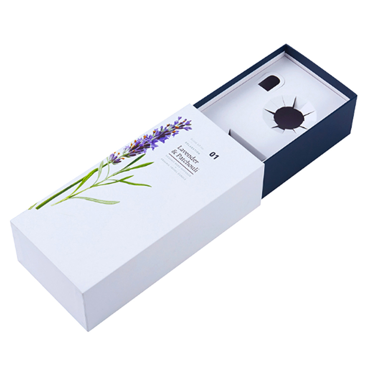 Cardboard Candle Set In Push Type Style Custom Drawer Storage Gift Box(图5)