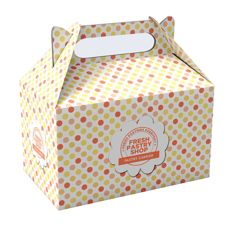 Factory direct wholesale can be customized color LOGO pattern GABLE BOX packaging box(图6)