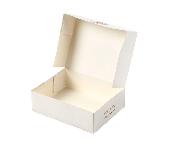 Wholesale White Luxury Custom Take Out Food Paper Box Sushi Packaging Box