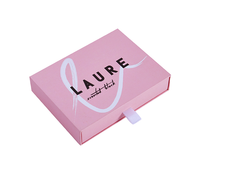 Luxury Custom Logo Pink Sliding Packaging Cardboard Boxes Pink Gift Boxes(图3)