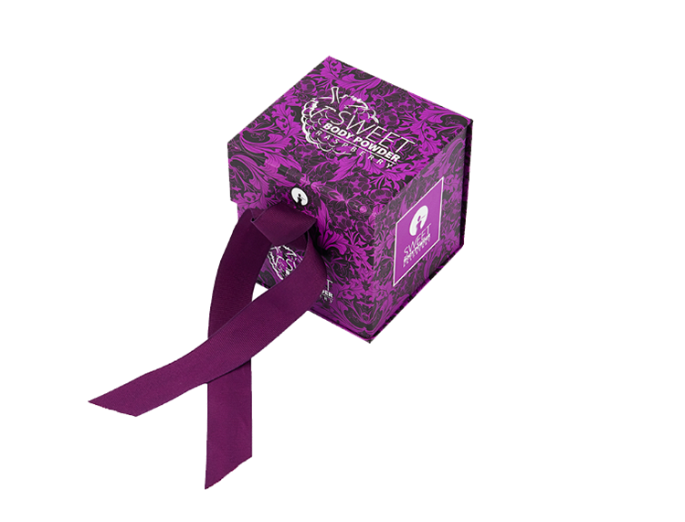 Custom Logo Luxury Cardboard Magnetic Folding Gift Box With Ribbon Closure(图1)