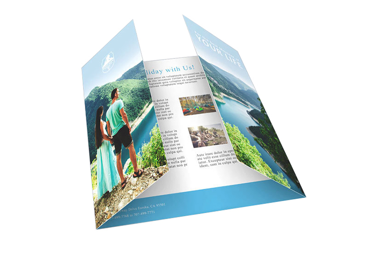 Wholesale custom can print color multicolor pattern text exquisite leaflets(图3)