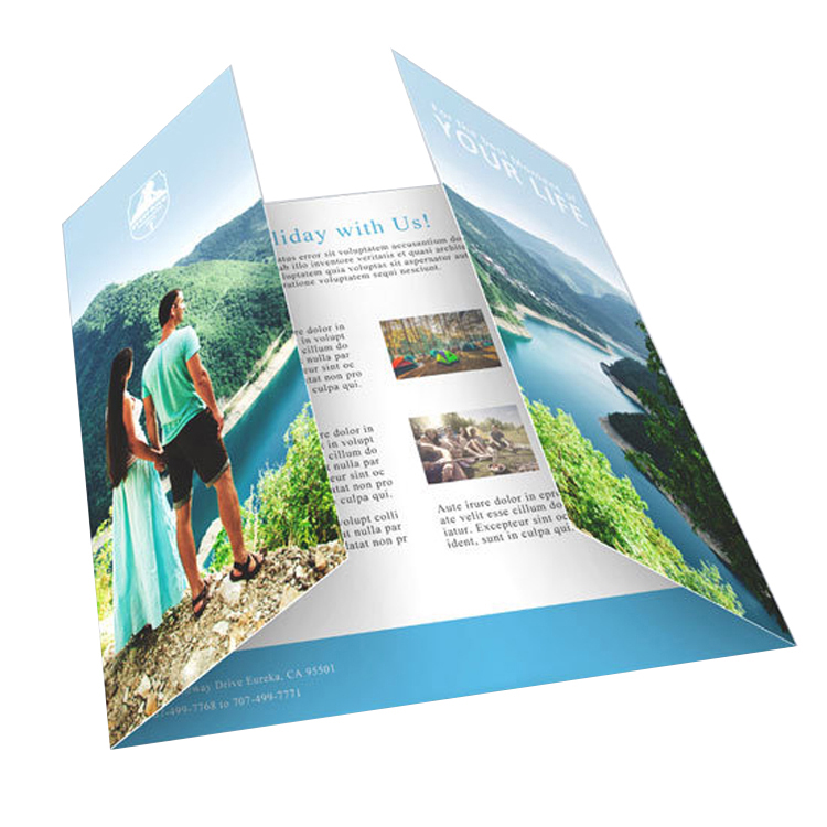 Wholesale custom can print color multicolor pattern text exquisite leaflets(图6)