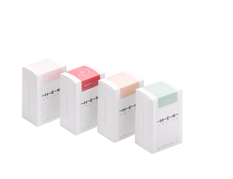 Luxury White Paper Food Box Tea Coffee Packaging Box For Coffee(图2)