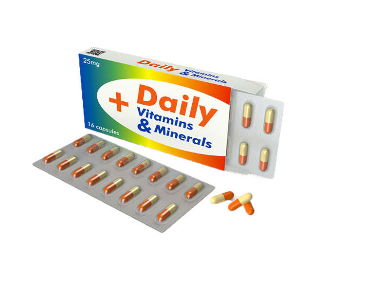 High Quality Folding Paper Pill Box Blister Pill Packaging Box(图2)