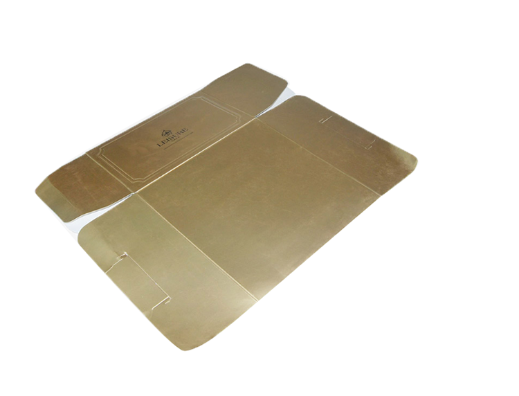 Luxury Gold Foil Logo Customized Cardboard Cosmetic Gift Packaging Box(图1)
